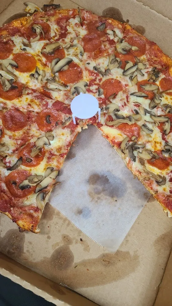 Pepperoni Mushroom Pizza